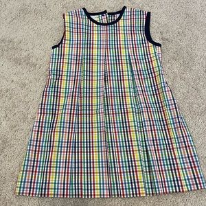 Mary Frances Frock paint set plaid